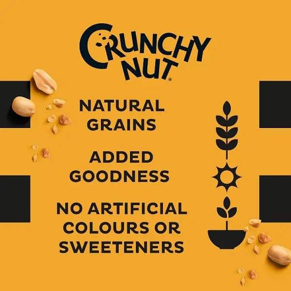 Kellogg's Crunchy Nut Breakfast Cereal Portion Pack 40 x 35g (Case of 40) - Honesty Sales