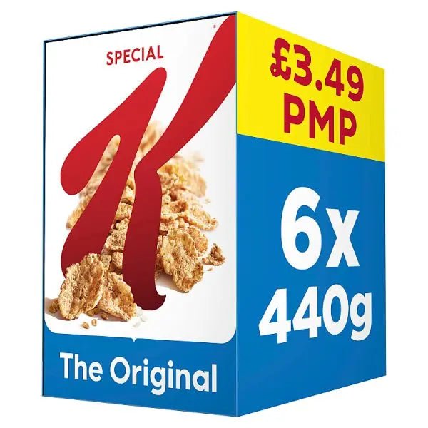 Kellogg's Special K Original Breakfast Cereal 6x440g (Case of 6) - Honesty Sales