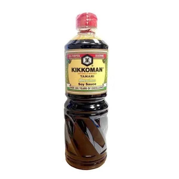 Kikkoman Naturally Brewed Tamari Gluten Free Soy Sauce 1L - Honesty Sales