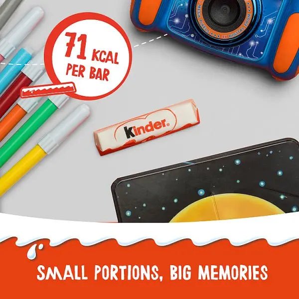 Kinder Medium Bar Chocolate 21g (Case of 288) - Honesty Sales