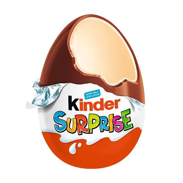 Kinder Surprise Milk Chocolate Egg With Toy Messages 20g (Case of 36) - Honesty Sales