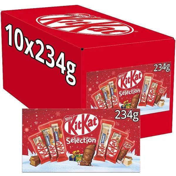 Kit Kat Selection Chocolate Selection Box 234g (Case of 10) - Honesty Sales