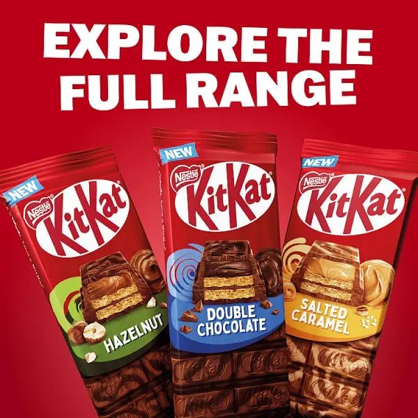 KitKat Salted Caramel Chocolate Sharing Bar 99g (Case of 15) - Honesty Sales