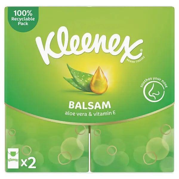 Kleenex Balsam Tissues - 2 Pocket Pack (Case of 36) - Honesty Sales Image principale du produit