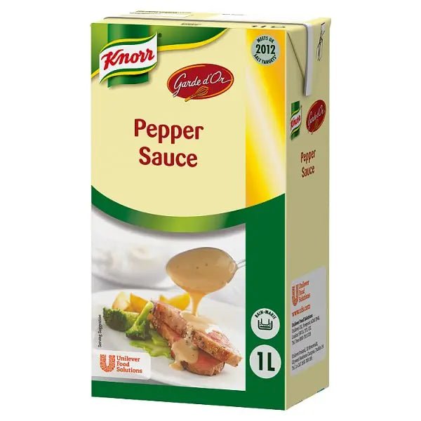 Knorr Garde d'Or Ready - To - Use Pepper Sauce 1x6L - Honesty Sales