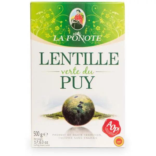La Ponote Le Puy Green Lentils AOP - Honesty Sales Image principale du produit