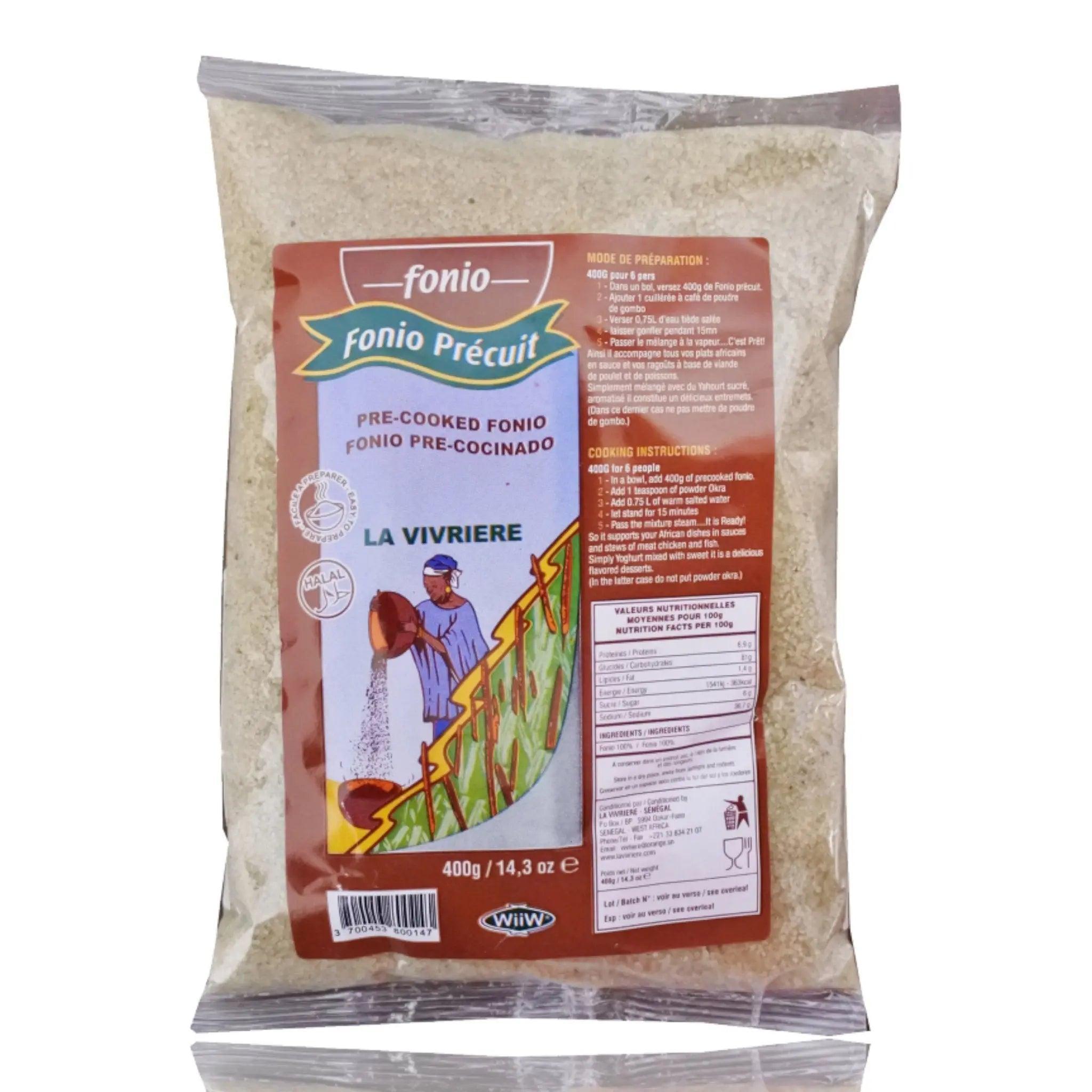La Vivriere Fonio Precuit Flour - Honesty Sales