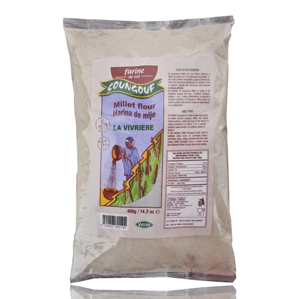 La Vivriere Soungouf Flour - Honesty Sales