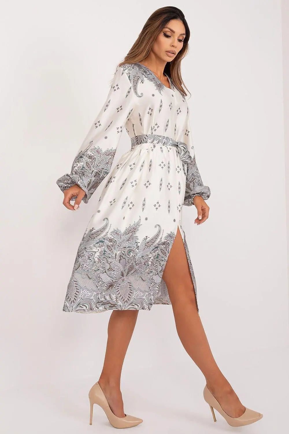 Lakerta cocktail dress with an elegant expression, ideal for many occasions - Honesty Sales