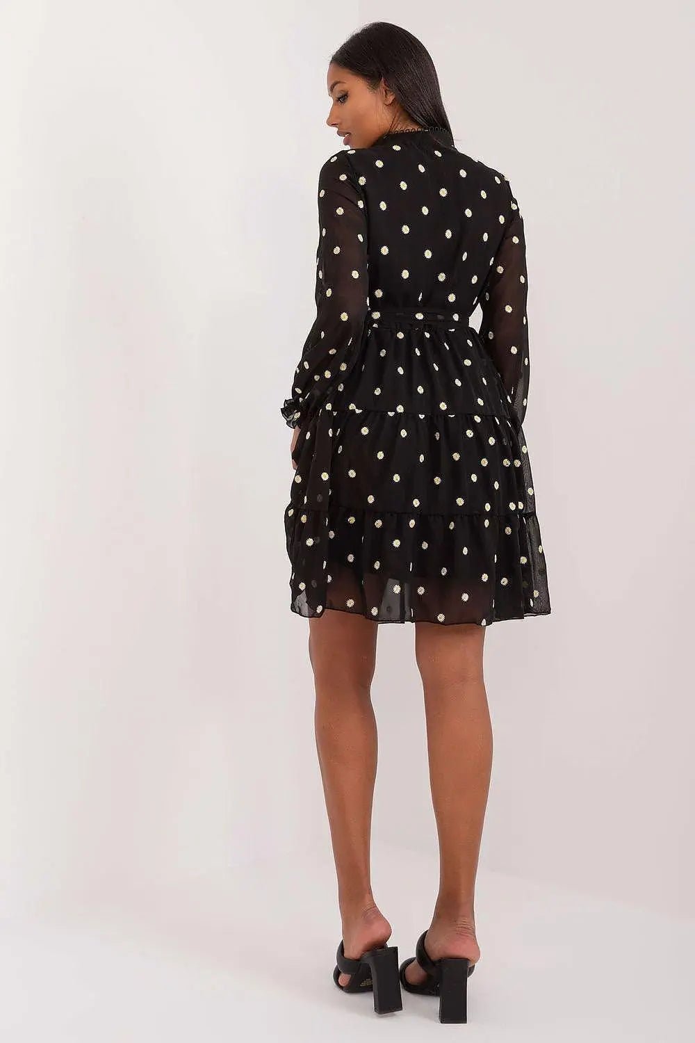 Lakerta elegance and comfort floral pattern cocktail dress - Honesty Sales