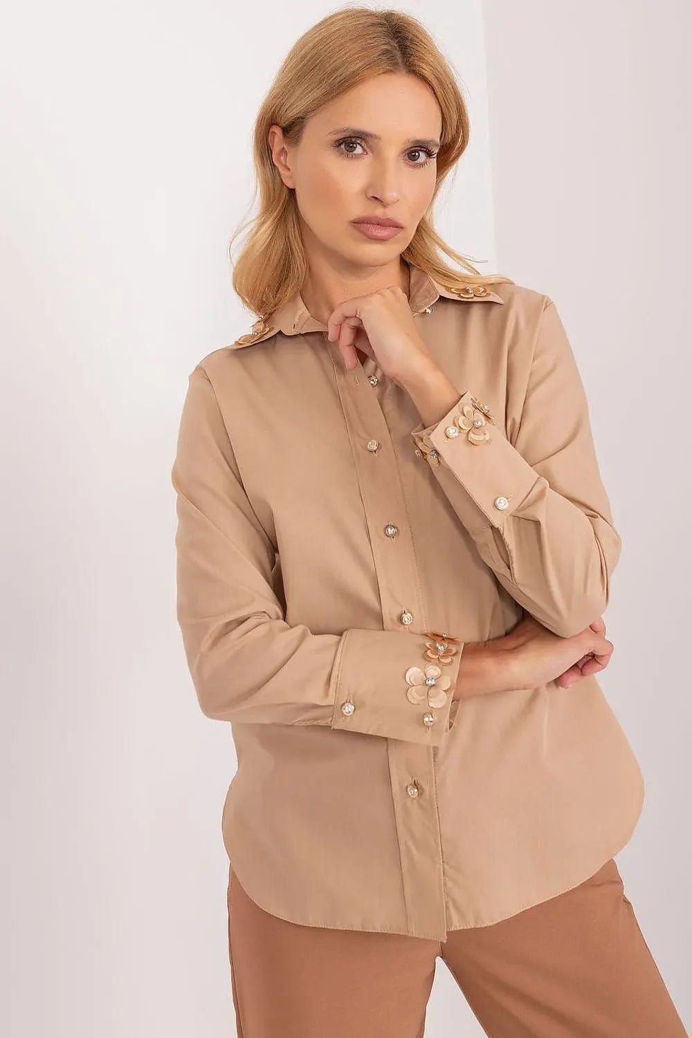 Lakerta long sleeve classic shirt - Honesty Sales