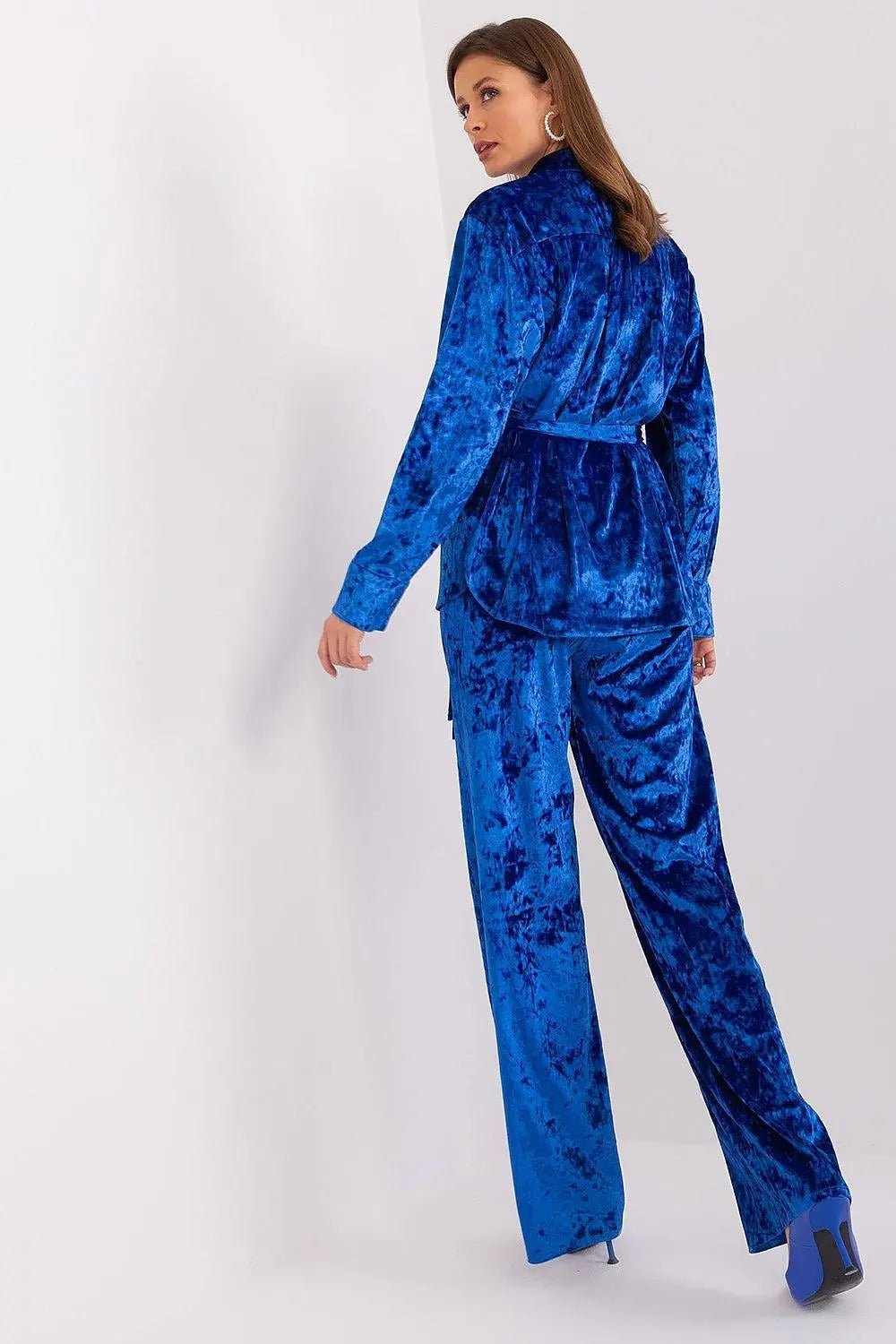 Lakerta velour shirt with pants - Honesty Sales