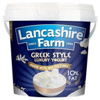 Lancashire Farm Greek Style Natural Yogurt 1kg - Honesty Sales