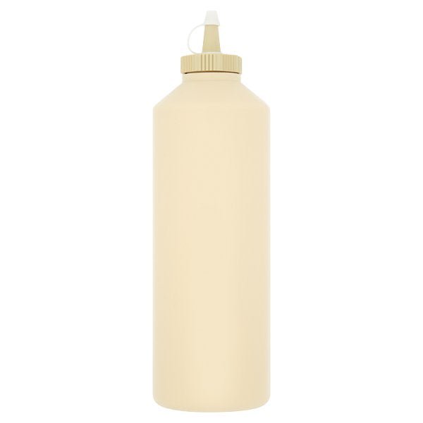 Large Beige Plastic Mustard Dispenser (1 x Lge) - Honesty Sales
