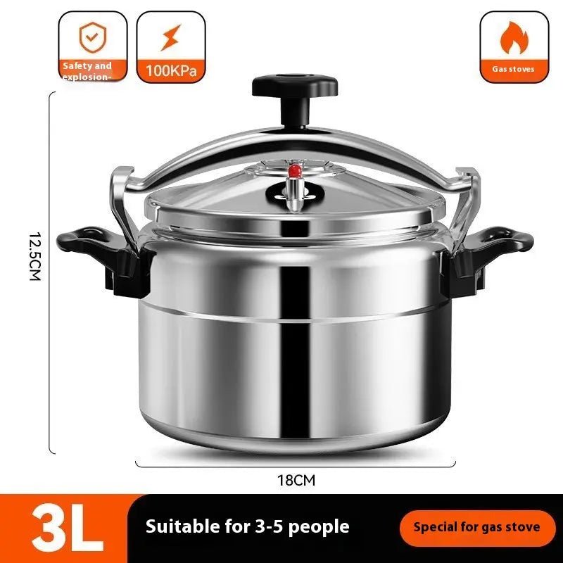 Large Capacity Explosion - proof Pressure Cooker Home Gas Stove Small Pressure Cooker - Honesty Sales