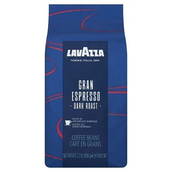 LAVAZZA Gran Espresso Dark Roast Coffee Beans 1000g - Honesty Sales