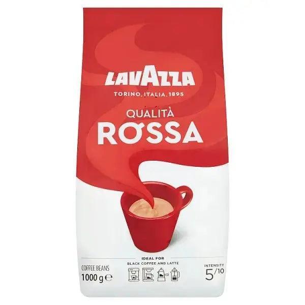Lavazza Qualità Rossa Coffee Beans 1000g - Honesty Sales