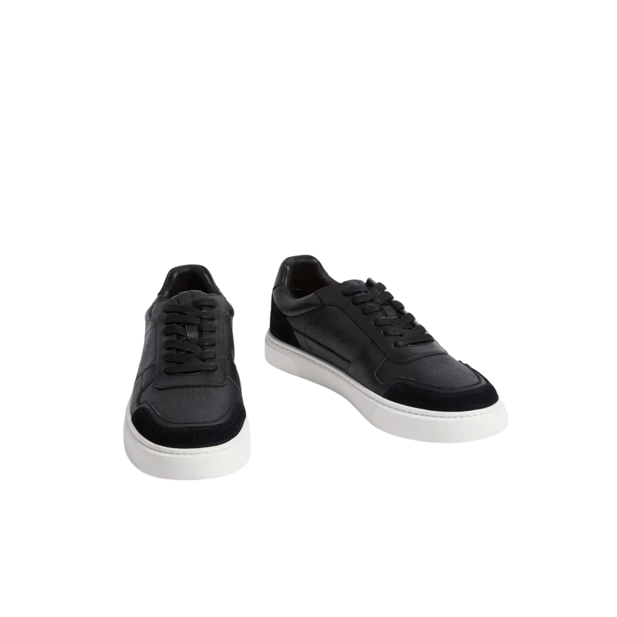Leather Lace Up Performance Trainers with Freshfeet™ - Honesty Sales