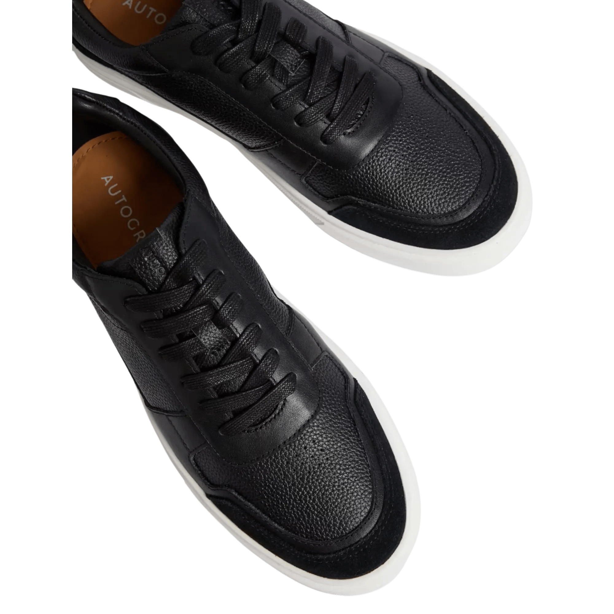 Leather Lace Up Performance Trainers with Freshfeet™ - Honesty Sales