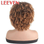 Leeven Afro Kinky Curly Wig 6 inches Synthetic Hair - Honesty Sales