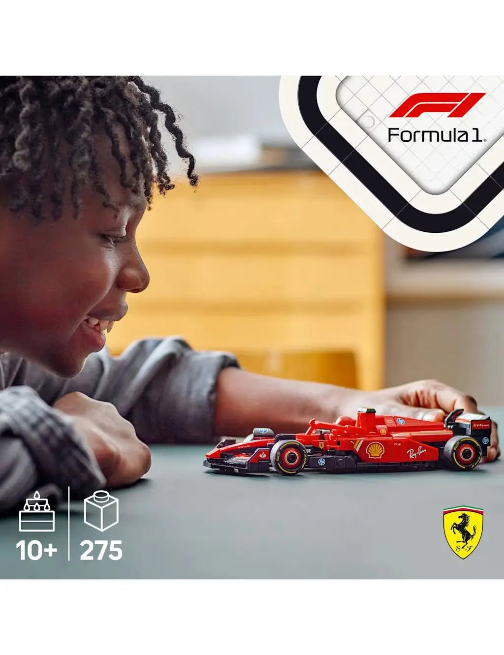 LEGO® Speed Champions Ferrari SF - 24 F1 Race Car 77242 (10+ Yrs) - Honesty Sales
