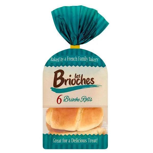 Les Brioches 6 Brioche Rolls 192g - Honesty Sales
