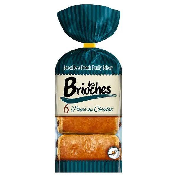 Les Brioches 6 Pains au Chocolat 270g - Honesty Sales