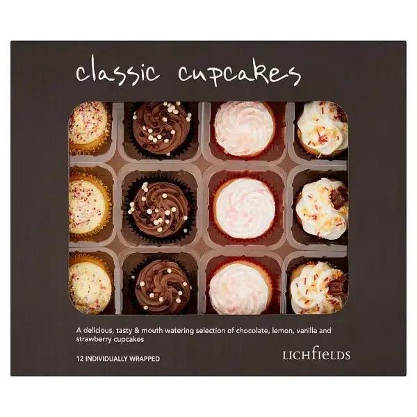 Lichfields 12 Luxury Cupcakes (Case of 12) - Honesty Sales