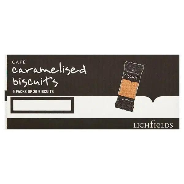 Lichfields 225 Cafe Caramelised Biscuits - Honesty Sales