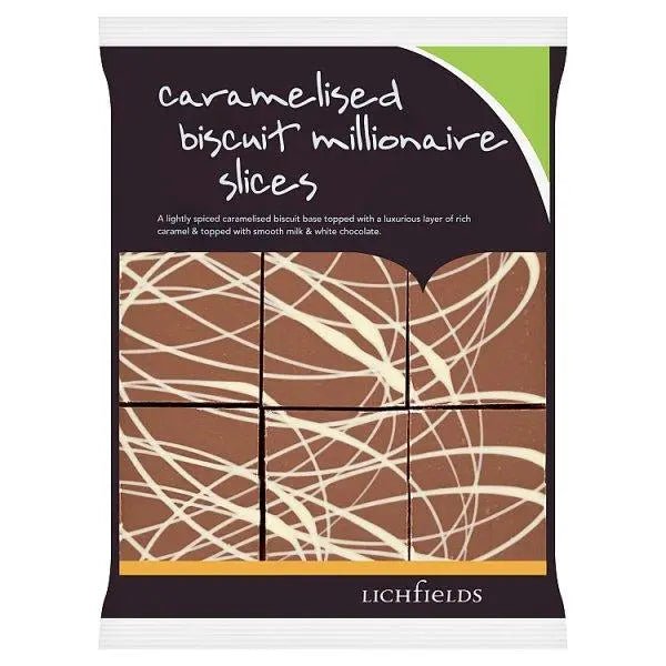 Lichfields Caramelised Biscuit Millionaire Slices 540g - Honesty Sales
