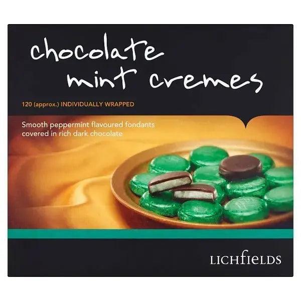 Lichfields Chocolate Mint Cremes 1kg - Honesty Sales Main image