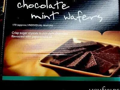 Lichfields Chocolate Mint Wafers 1kg - Honesty Sales