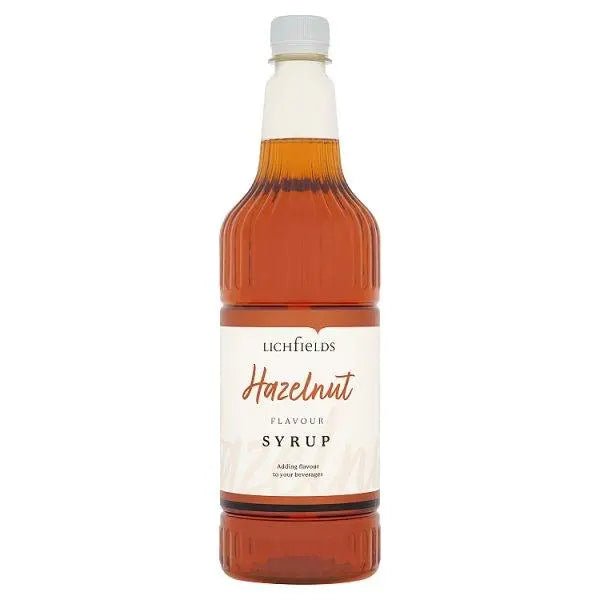 Lichfields Hazelnut Flavour Syrup 1 Litre - Honesty Sales