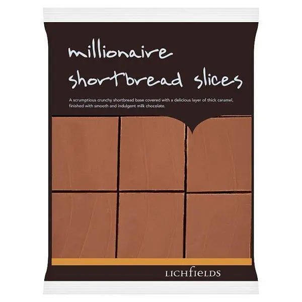 Lichfields Millionaire Shortbread Slices 540g - Honesty Sales