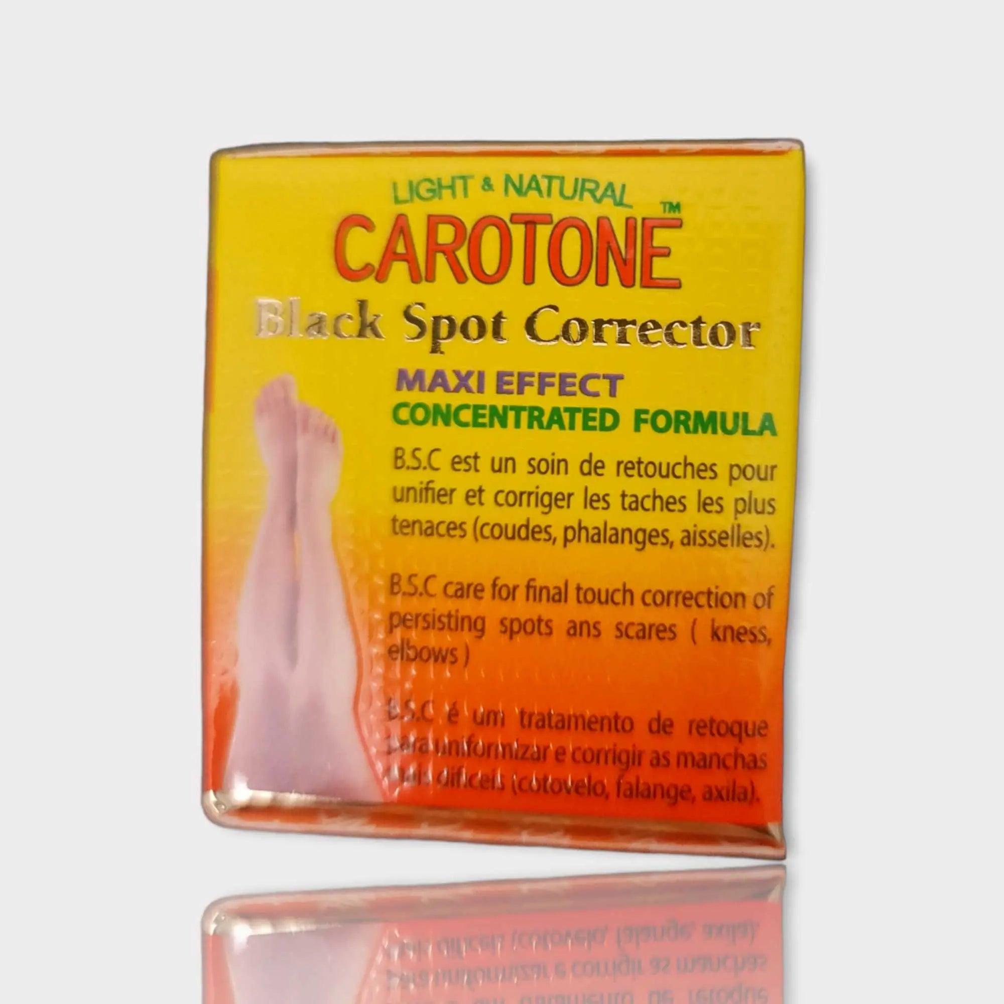 Light & Natural carotone Black Spot Corrector - Honesty Sales