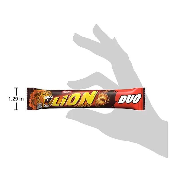 Lion Milk Chocolate Duo Bar 60g (Case of 28) - Honesty Sales