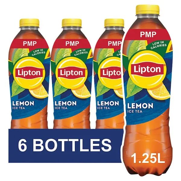 Lipton Lemon Ice Tea PMP Bottle 1.25L (Case of 6) - Honesty Sales