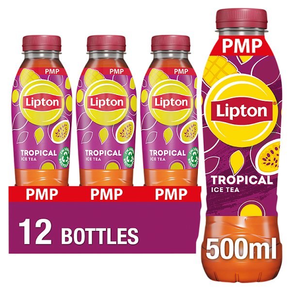 Lipton Tropical Ice Tea PMP 500ml (12 x 500ml) - Honesty Sales