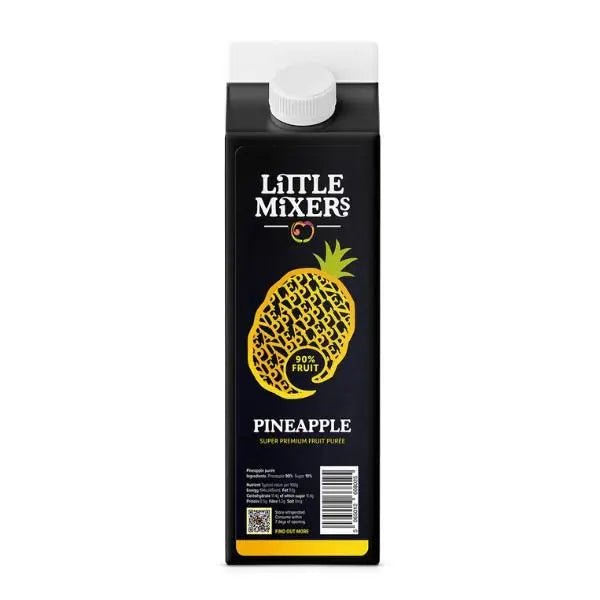 Little Mixers Super Premium Pineapple Puree 1ltr - Honesty Sales
