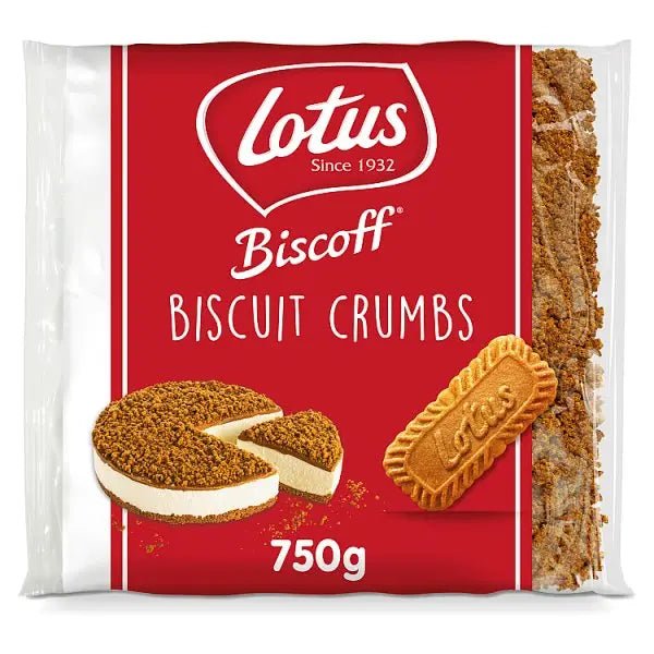 Lotus Biscoff Biscuit Crumbs 750g - Honesty Sales