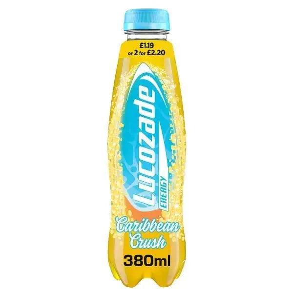 Lucozade Energy Caribbean Crush 380ml (Case of 12) - Honesty Sales