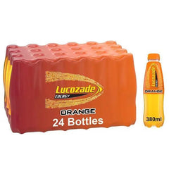 Lucozade Energy Orange 380ml (Case of 24) - Honesty Sales U.K