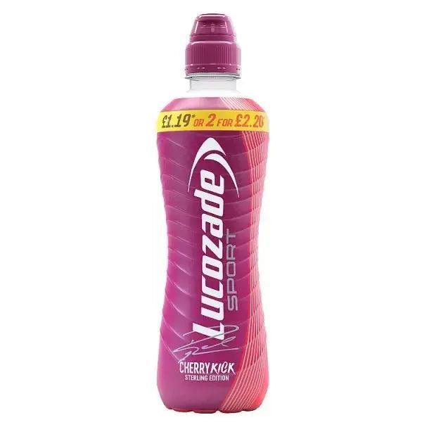 Lucozade Sport Cherry Kick PMP 500ml (Case of 12) - Honesty Sales