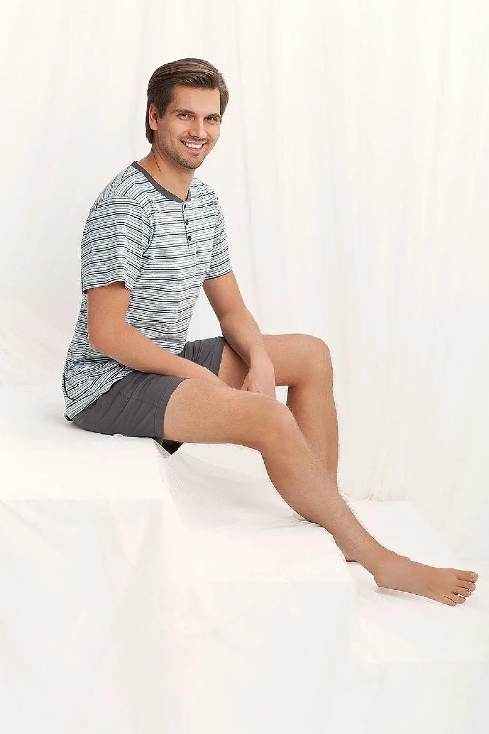 Luna smooth shorts men's pajamas - Honesty Sales