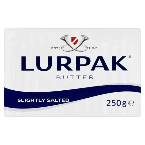 Lurpak Butter Slightly Salted 250g (Case of 10) - Honesty Sales U.K