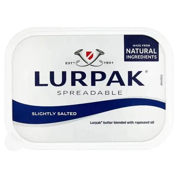 Lurpak Spreadable Slightly Salted 1kg - Honesty Sales Main image