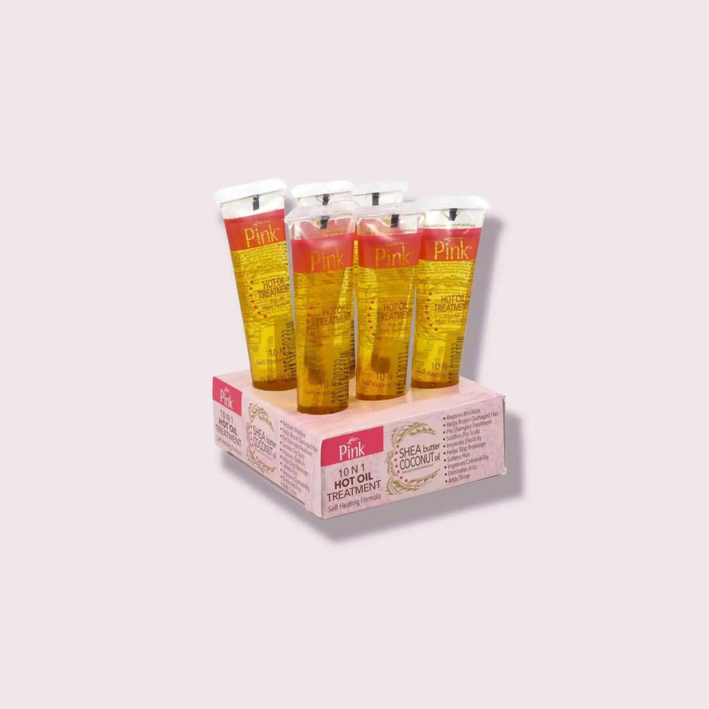 Lusters Pink Hot Oil Treatment 10-N-1 1 Ounce Tubes - Honesty Sales