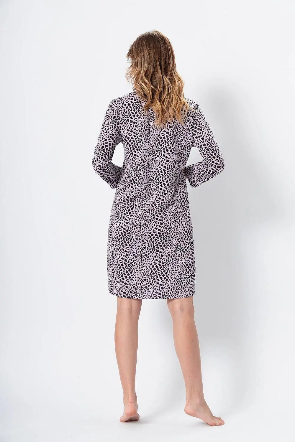 M-Max leopard pattern womens shirt - Honesty Sales