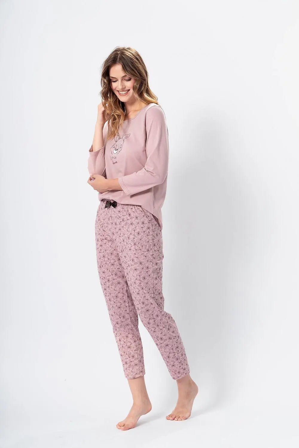 M-Max pastel colors pants and blouse pajamas - Honesty Sales