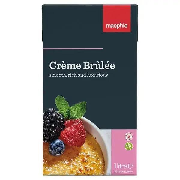 Macphie Crème Brûlée 1 Litre Smooth - Honesty Sales U.K